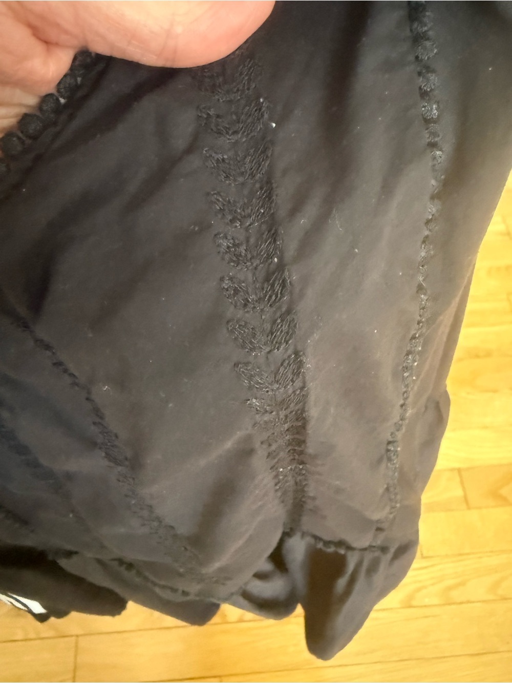 H&M Logge Black Spaghetti-Strap Mini Dress - Picture 5 of 5